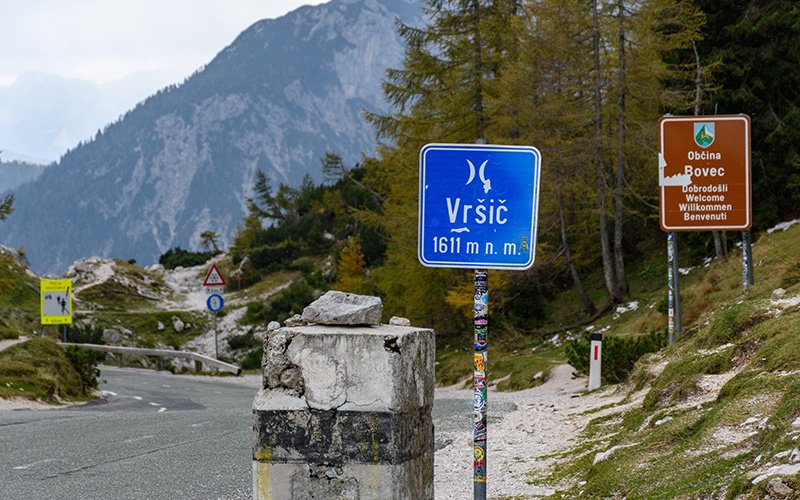 Haarspeldbochten Vrsic