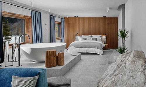 Milka Boutique Hotel slaapkamer