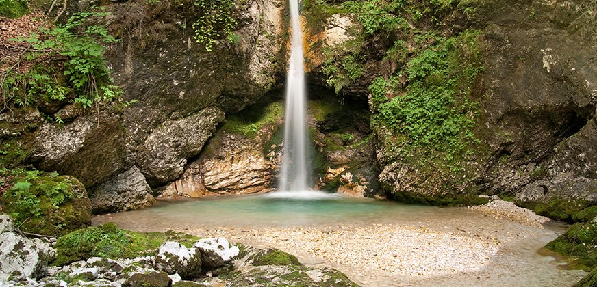 Waterval in Triglav
