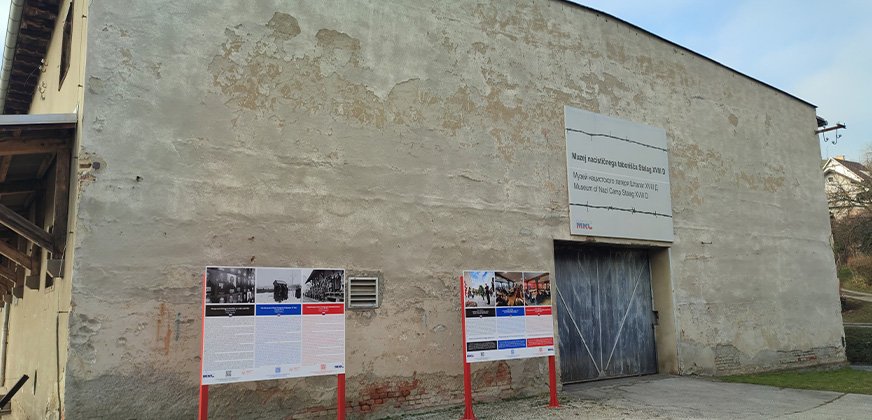 Ingang Concentratiekamp Maribor Slovenië