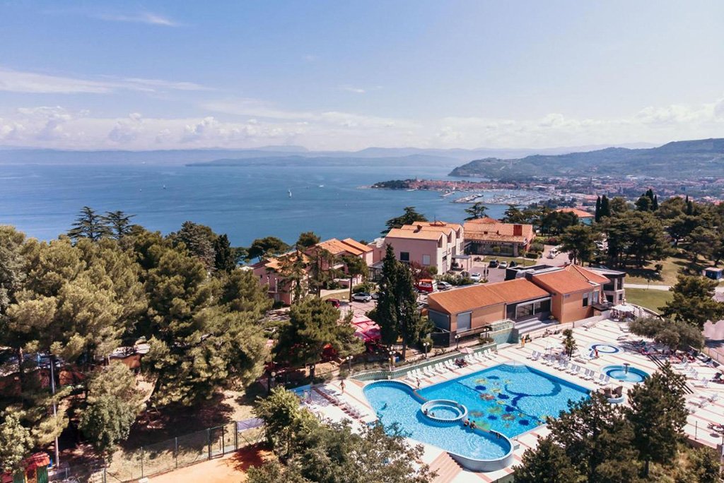 Belvedere Resort bij Izola in Slovenië