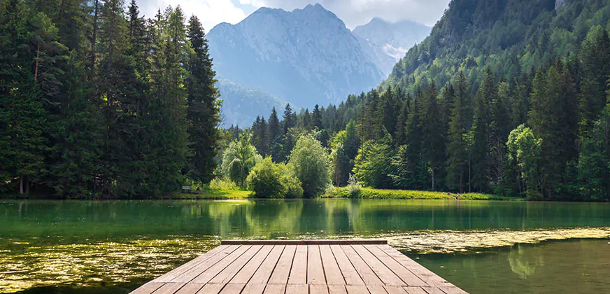 Planšarsko meer in Jezersko