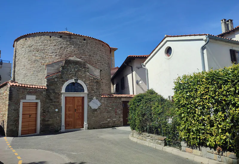Rotunda sv. Elija in Koper Slovenië