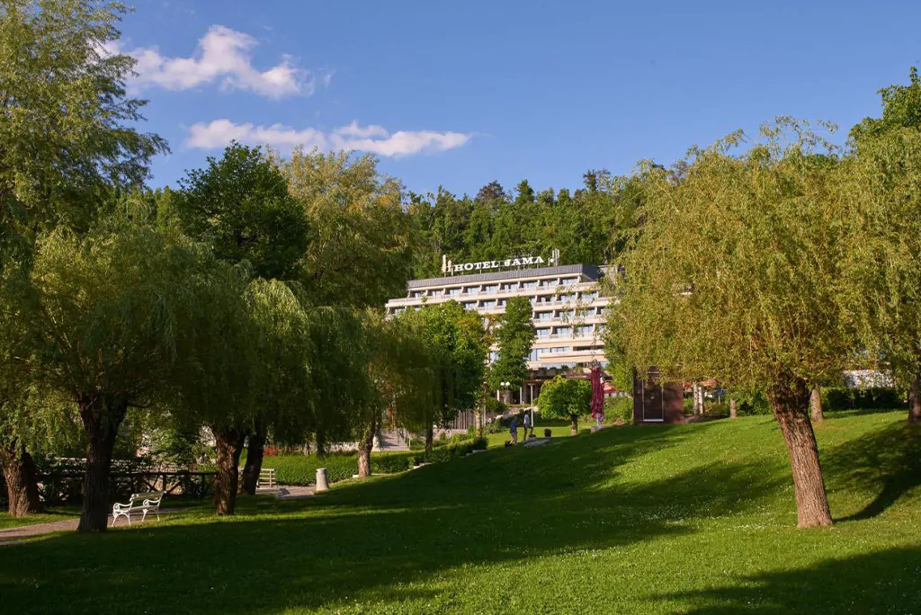 Postojna Cave Hotel Jama bij het predjama kasteel in Slovenië