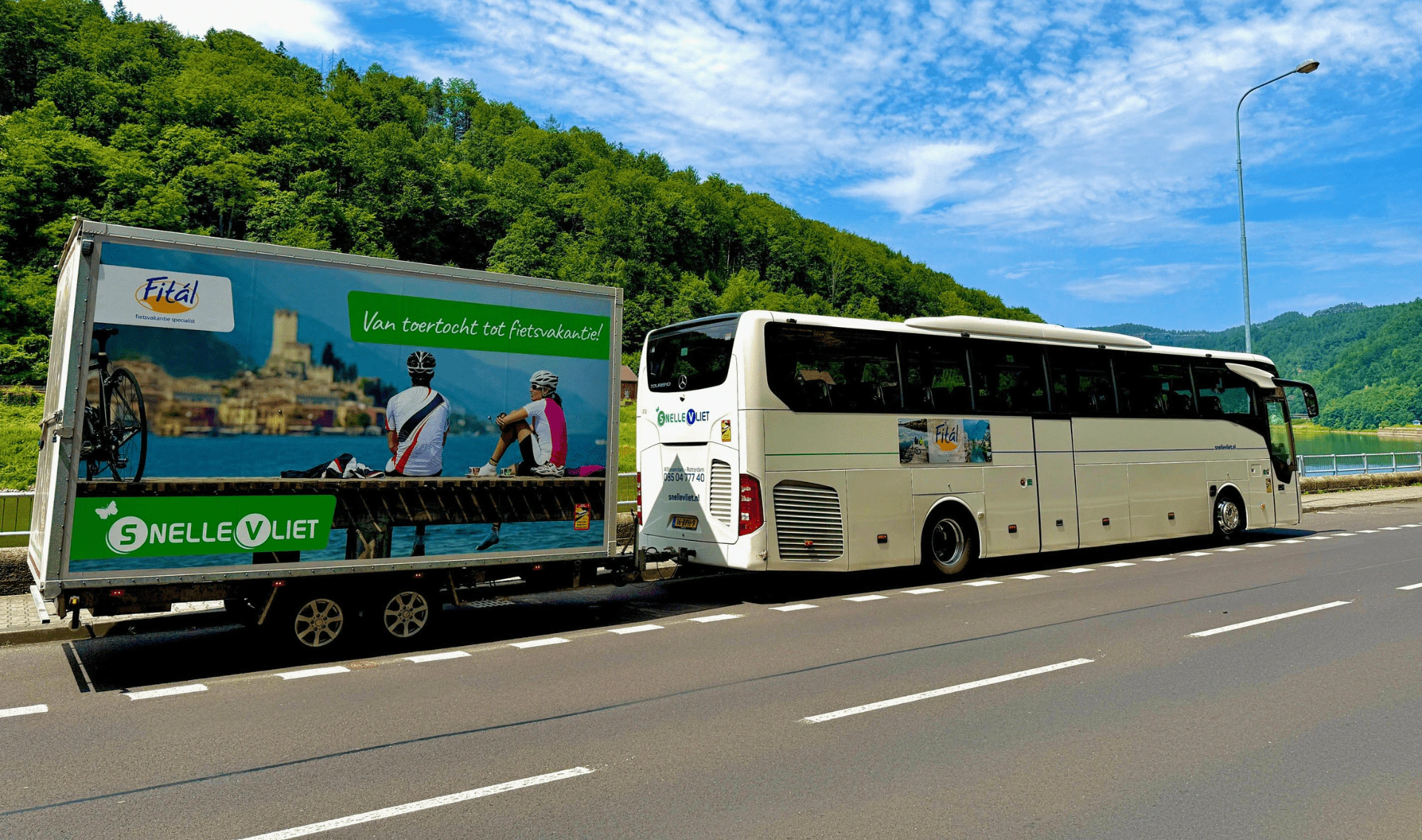 Fietsvakantie Kennismakingsweekend Fietsbus